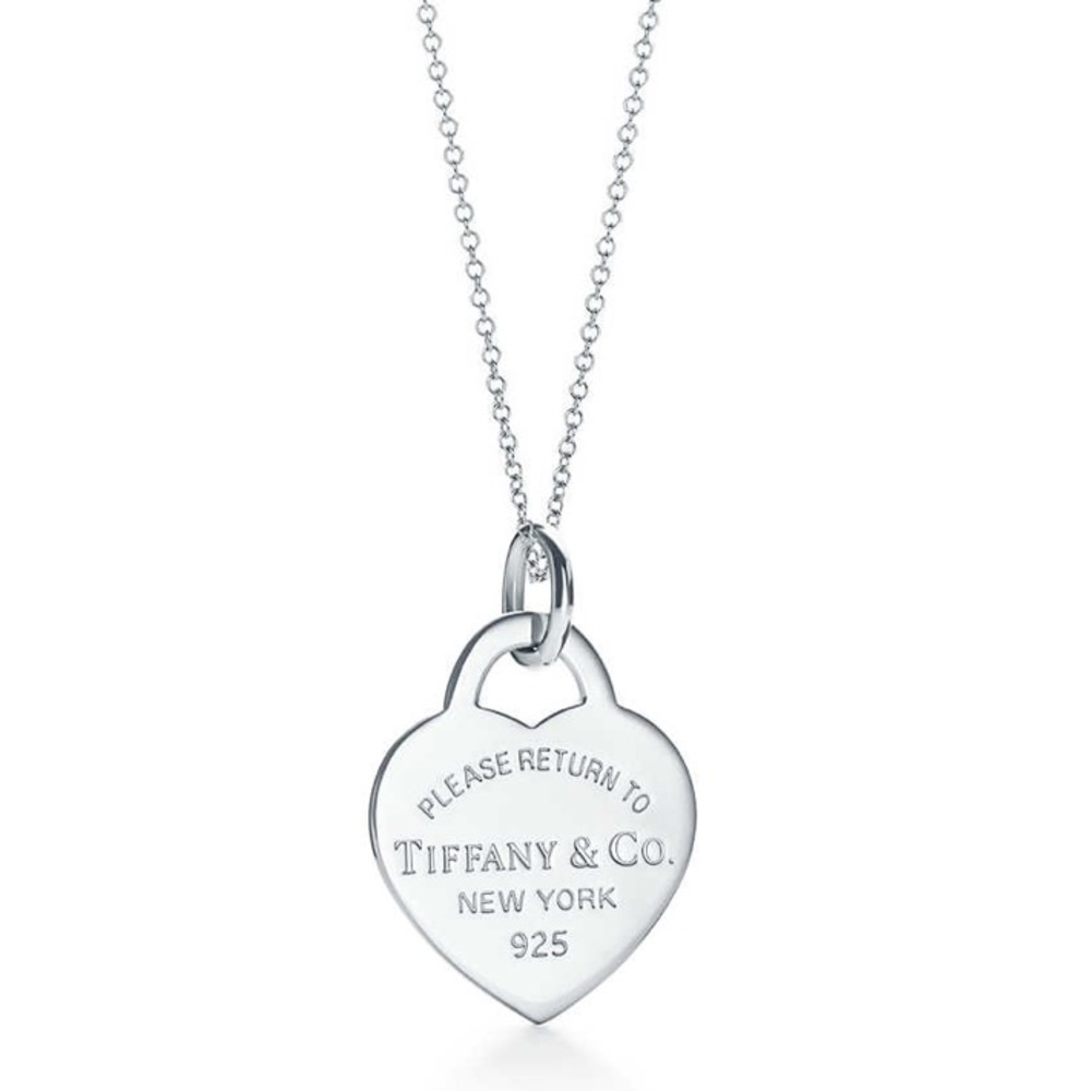 Return to Tiffany Tiffany Blue Heart Tag Charm